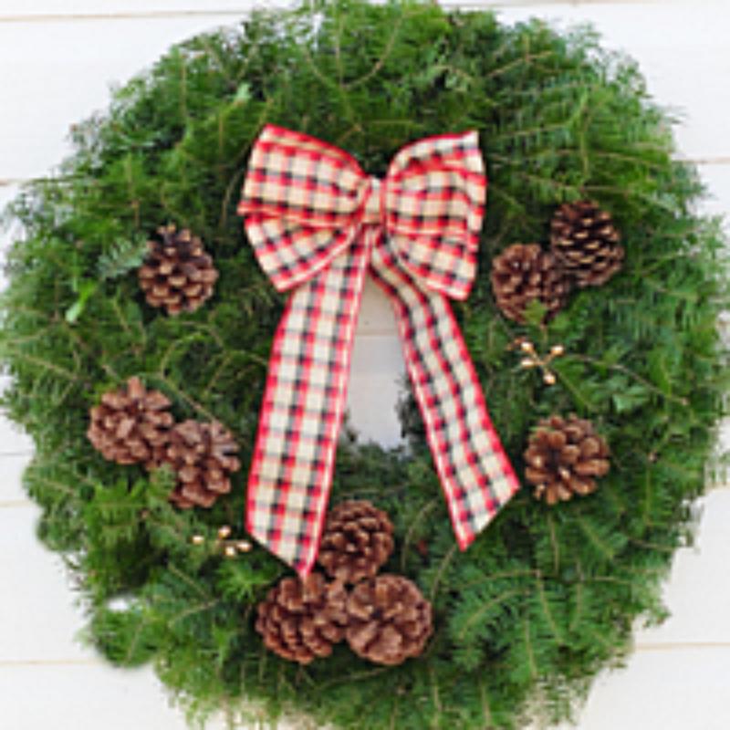 Dad's Flannel Shirt Wreath